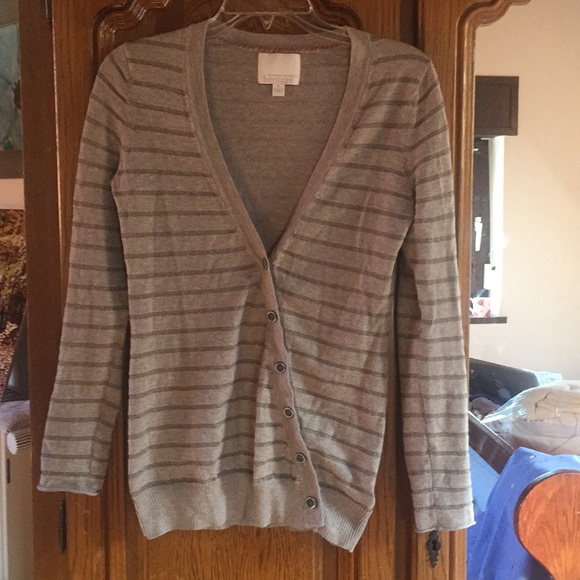 {BR} perfect neutral boyfriend cardigan - Picture 3 of 4